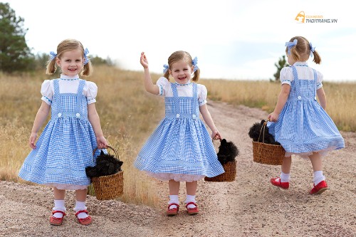 Halloween: Cách may trang phục Dorothy từ Phù thủy xứ OZ